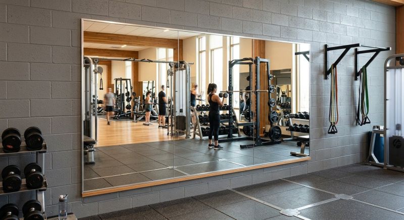Fitness Mirror Installation in Boulder, CO