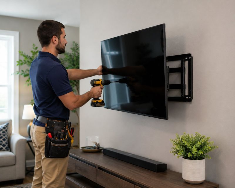 Flatscreen TV Mounting in Littleton, CO