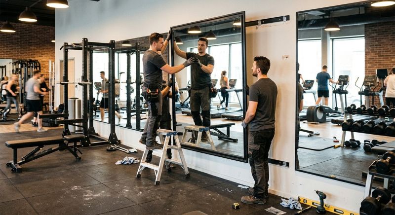 Gym Mirrors Installation in Boulder, CO