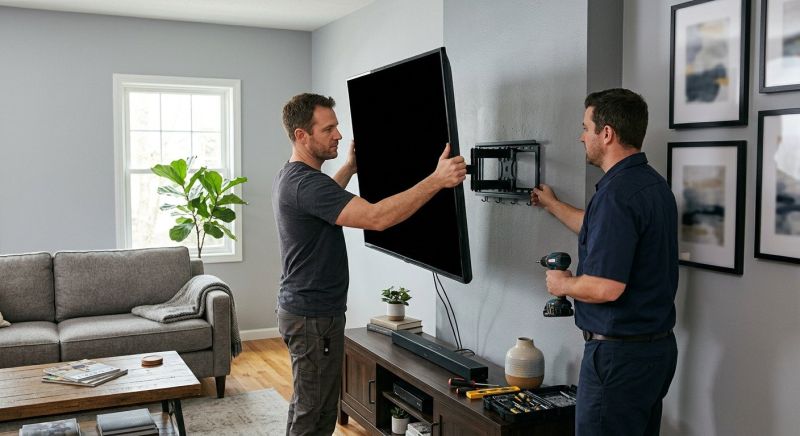 Wall Mount TV Installation in Longmont, CO