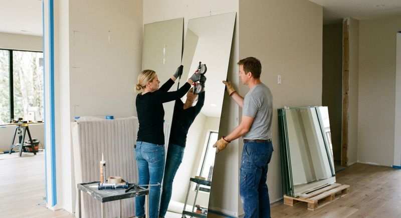Commercial Mirror Installation in Longmont, CO