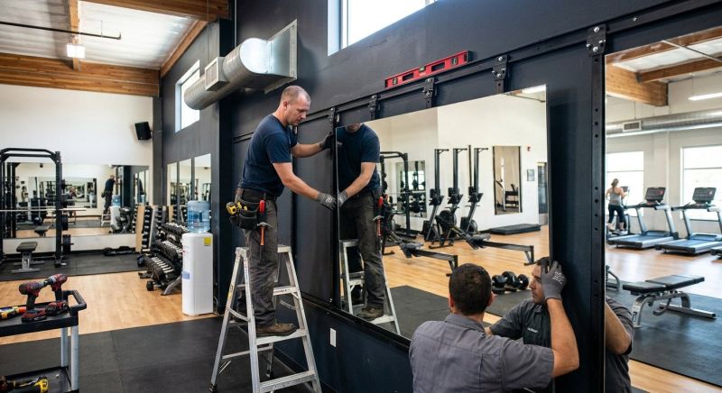 Gym Mirrors Installation in Arvada, CO