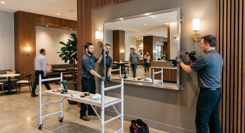 Studio Mirrors Installation in Longmont, CO