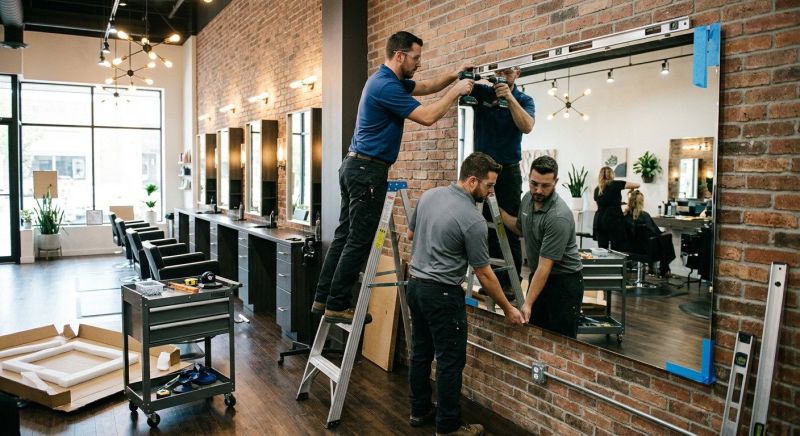 Studio Mirrors Installation in Longmont, CO