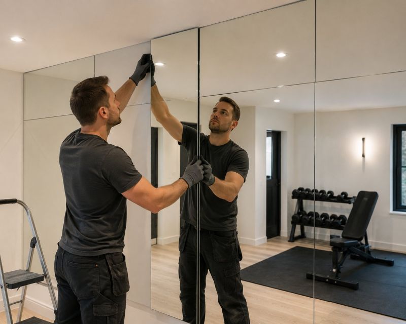 Studio Mirrors Installation in Boulder, CO