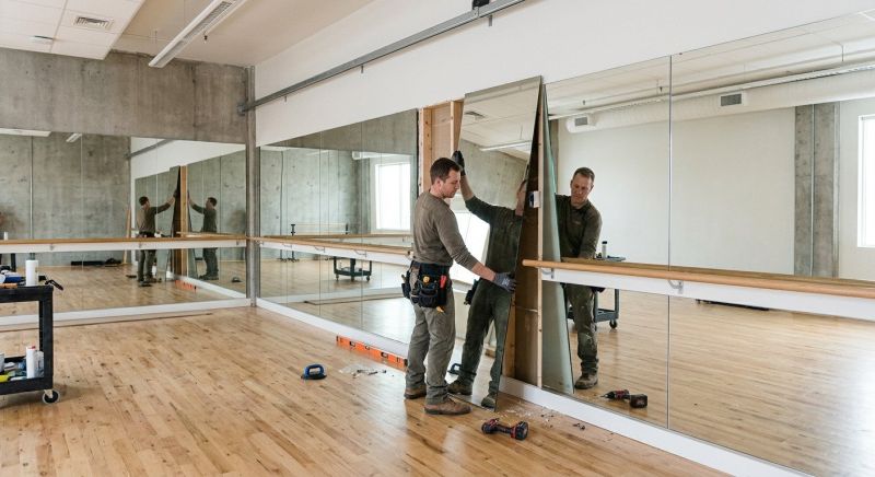 Studio Mirrors Installation in Arvada, CO