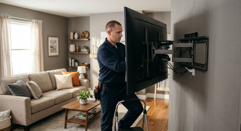 Wall Mount Tv Installation in Longmont, CO